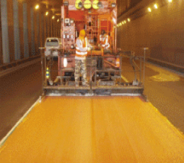 Latex antislip pavement