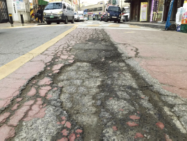 Latex antislip pavement