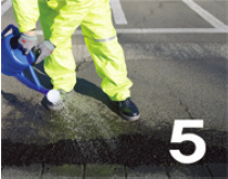 Construction site and flowchart 5