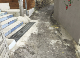 Side streets pavement